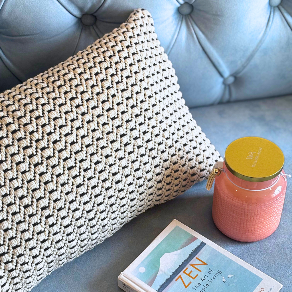 Braided Oblong Cushion Covers