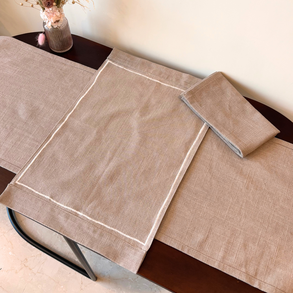 Opal Sands Table Napkins and Placemats - Set of 8 pcs