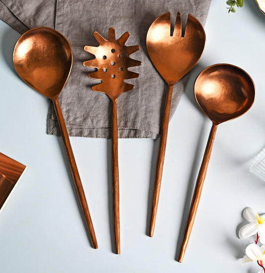 Sapphire Collection - Serving Tools Set of 4 with Luxurious Gift Box