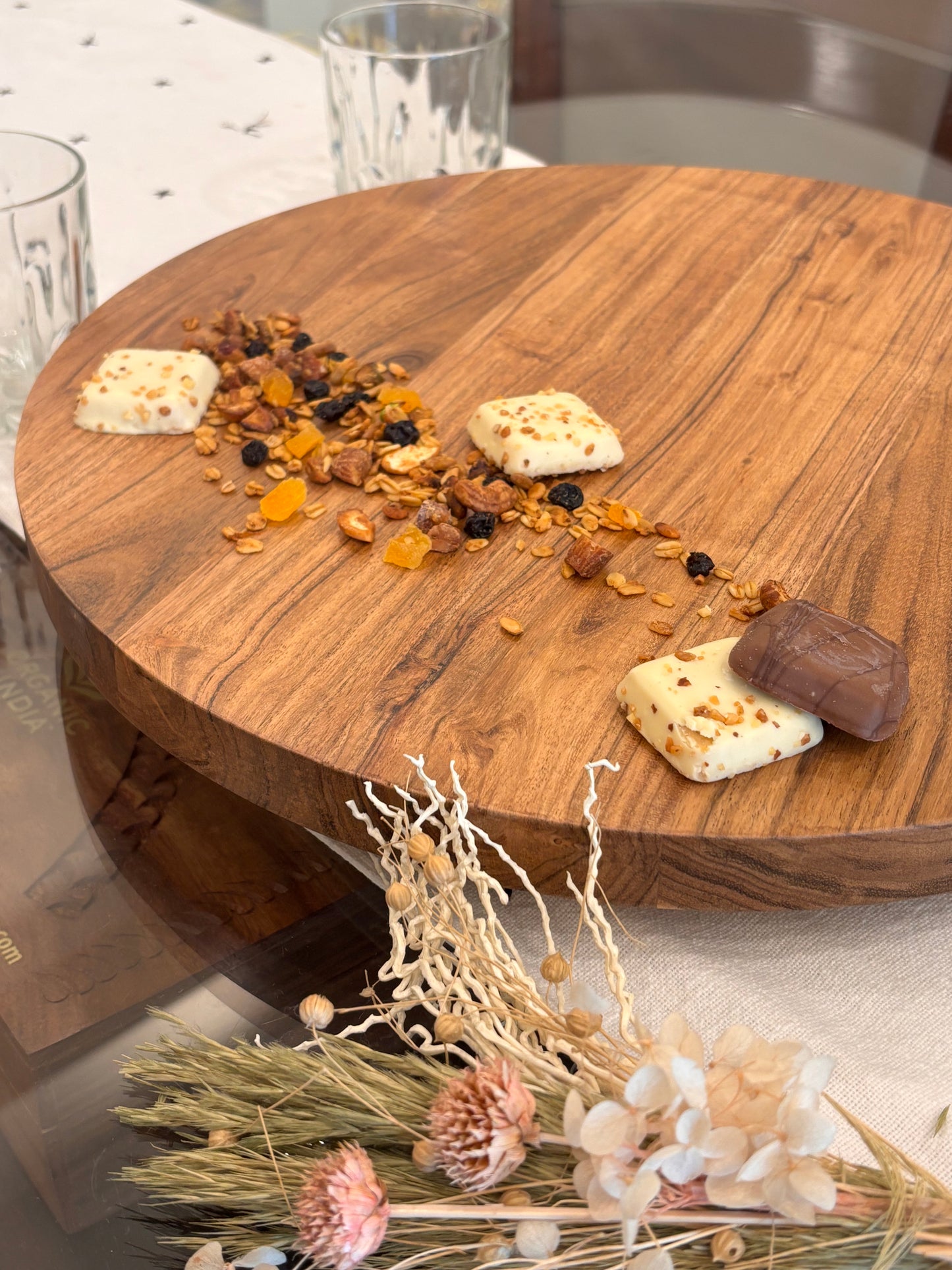 Wooden Lazy Susan