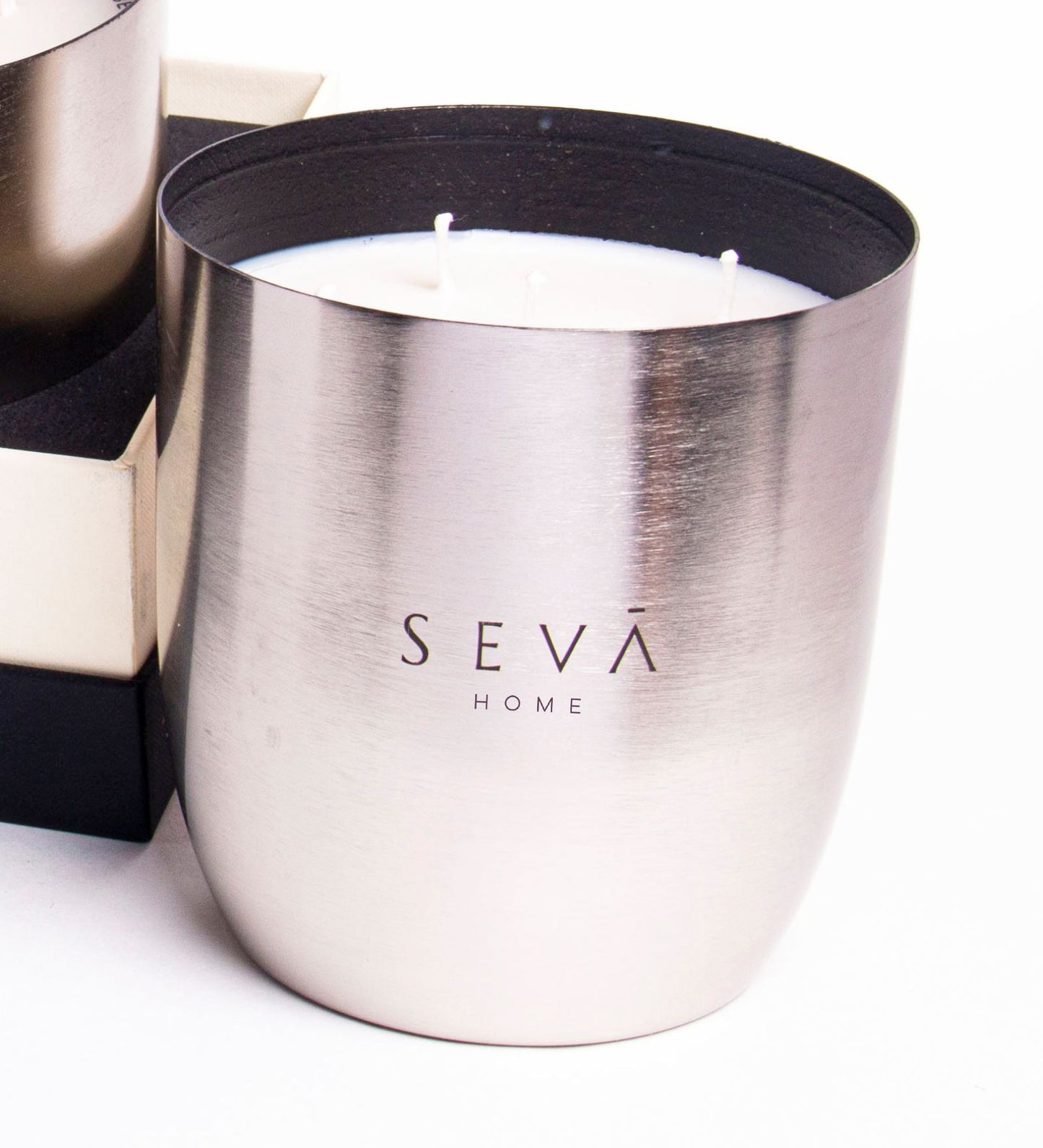 Heirloom Candle - Aqua (Silver)