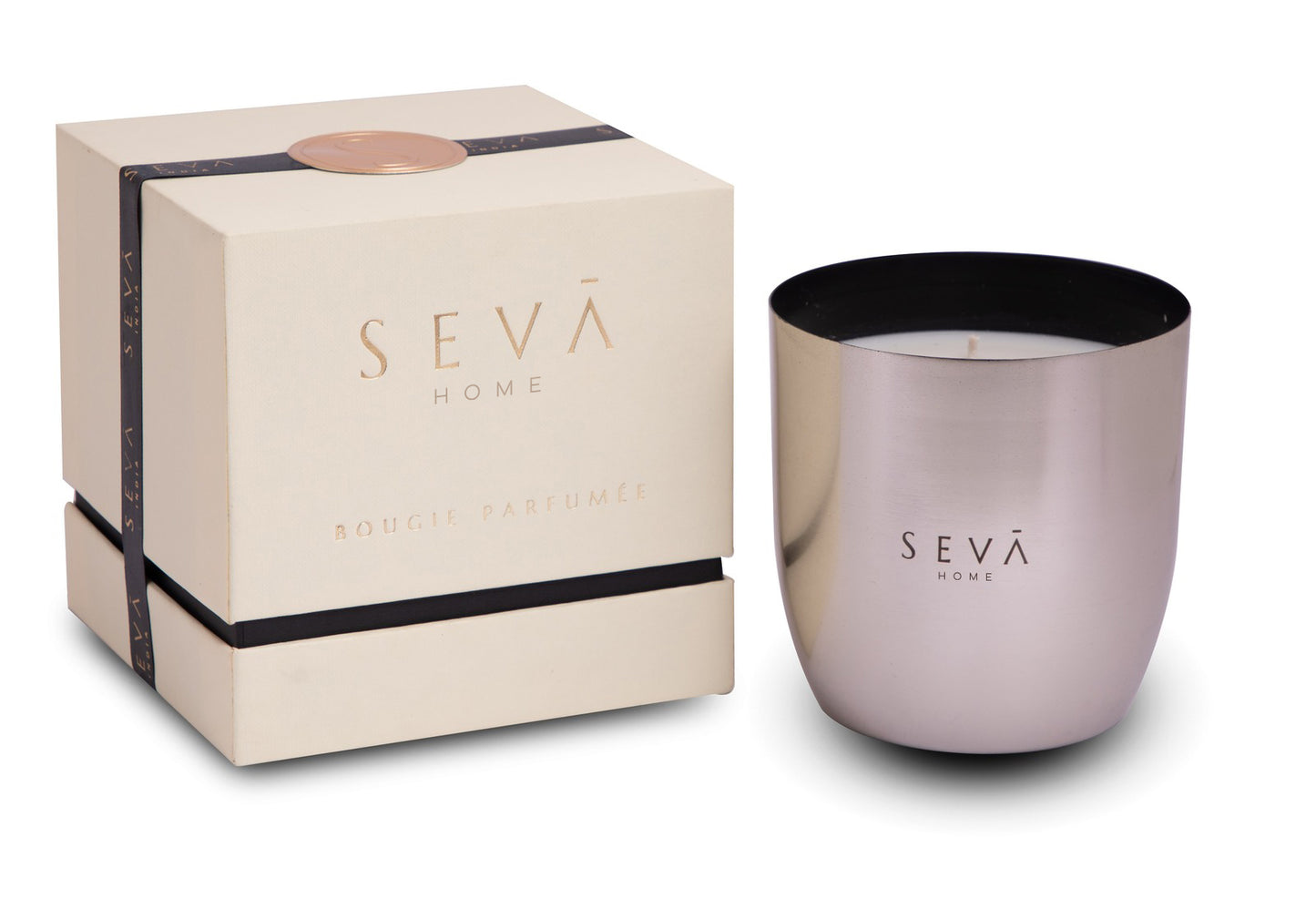 Heirloom Candle - Aqua (Silver)