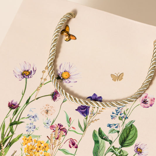 Floral Whimsy - Set of 2 Gift Bags