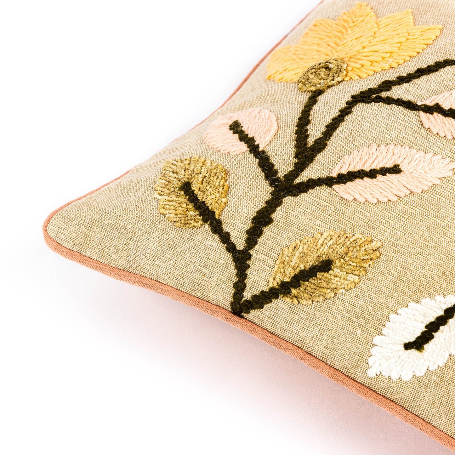 Marrakesh Floral Embroidered Cushion Cover