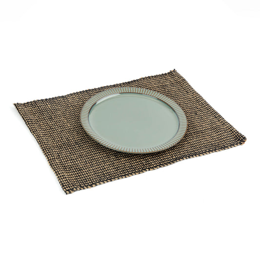 Natural Harmony Black & White Placemats - Set of 4