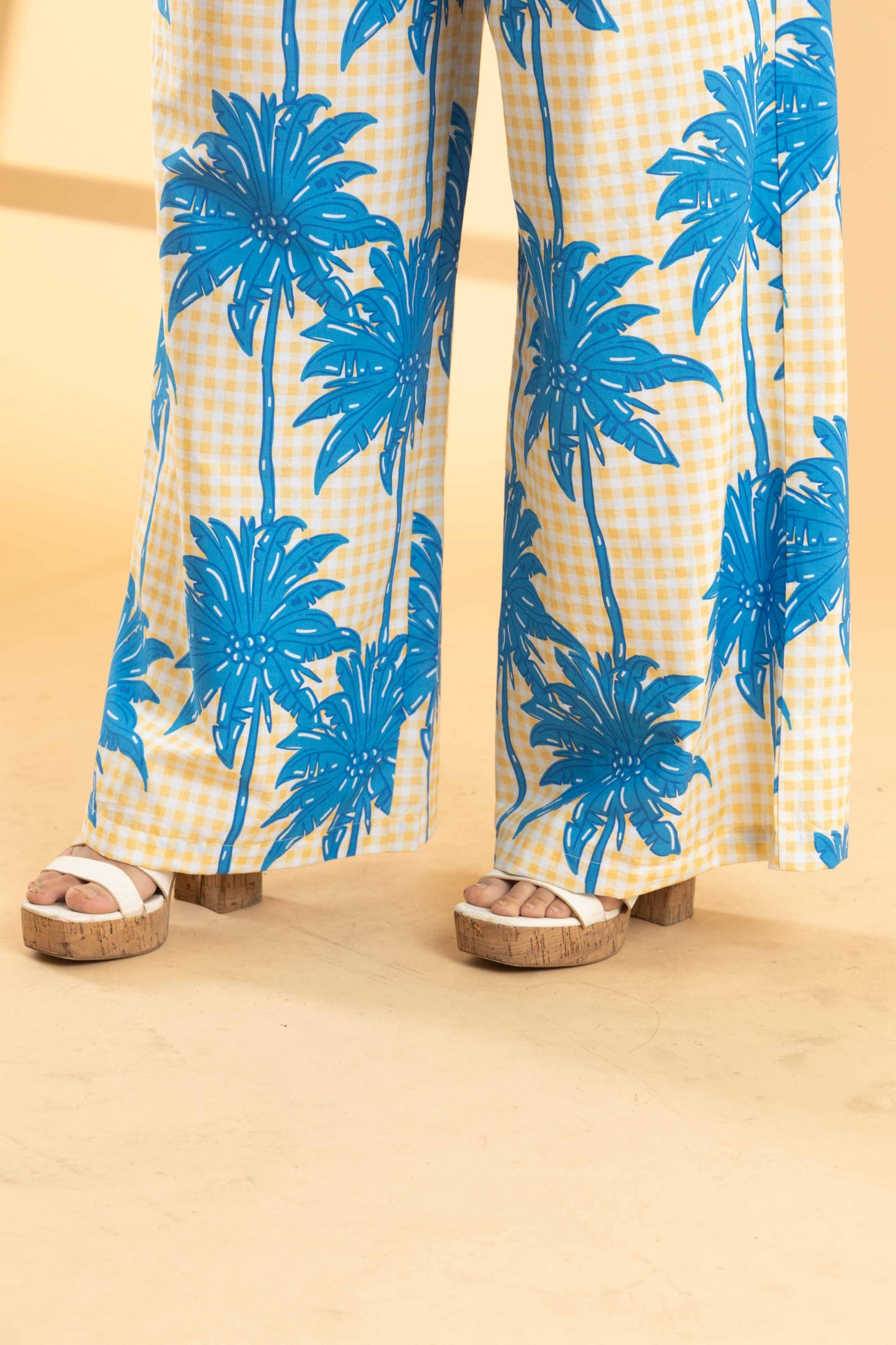 Coastal Check Easy Pants