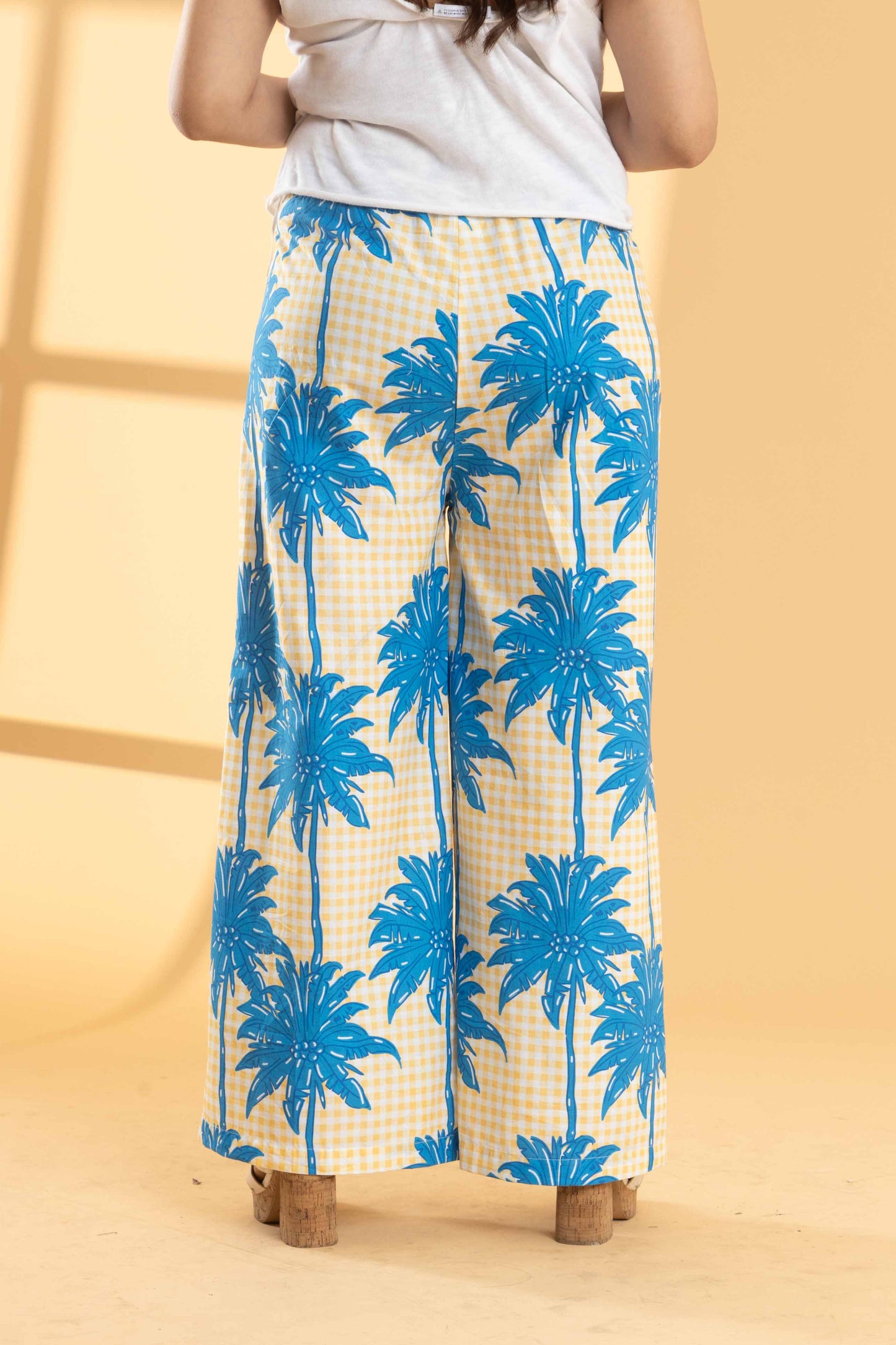 Coastal Check Easy Pants