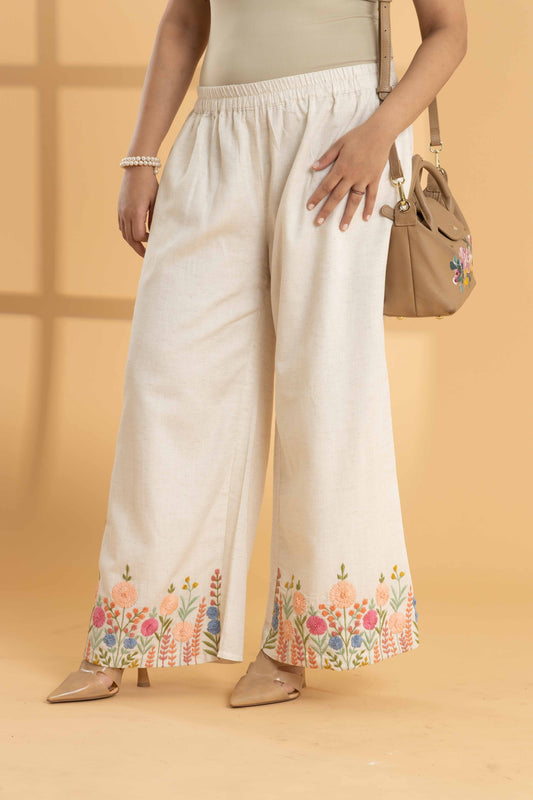 Florist Embroidered Pant