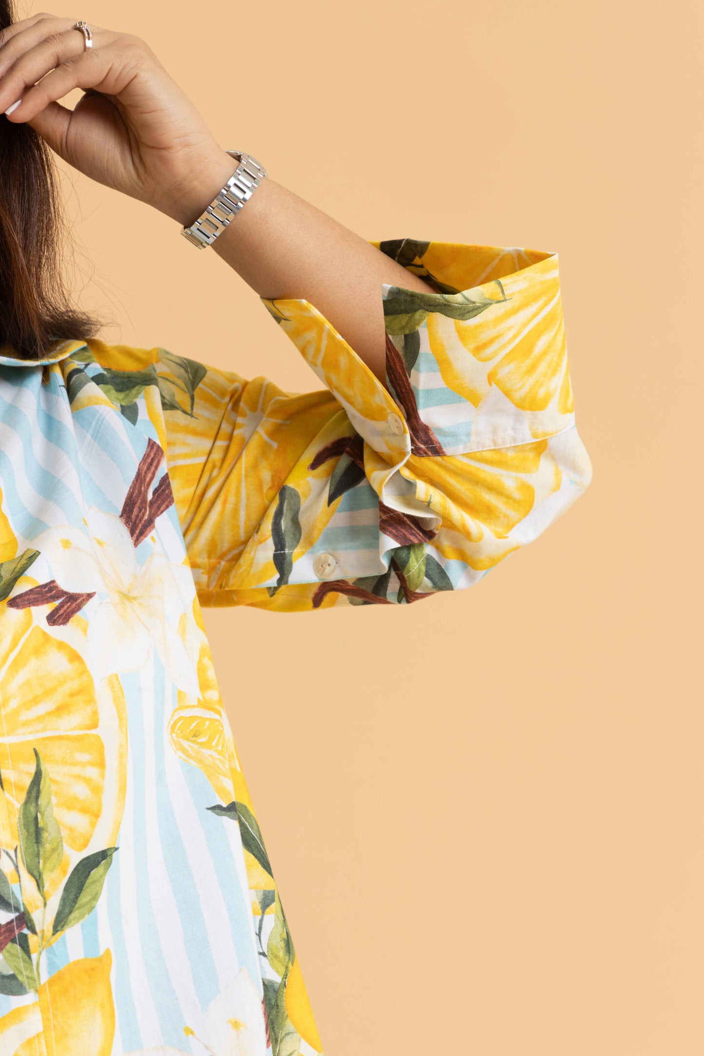Tuscany Lemon Print Dress