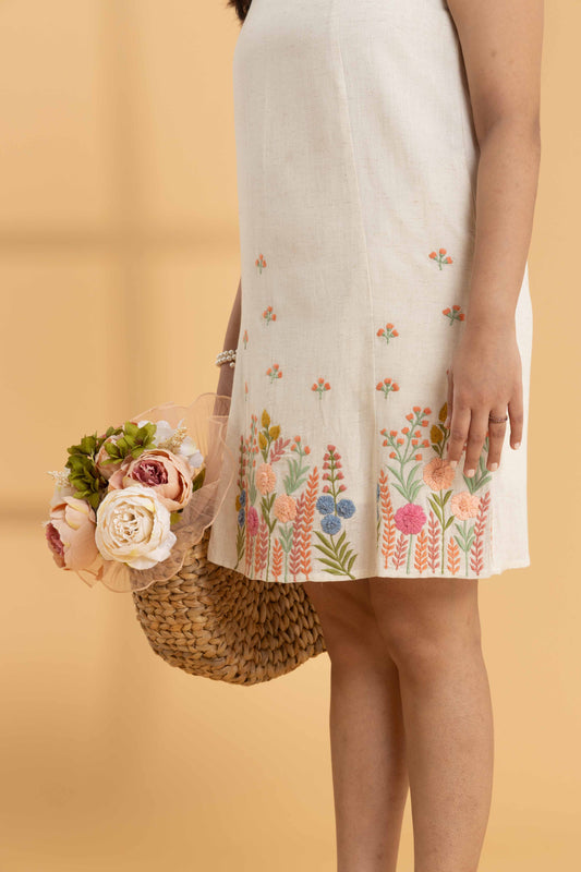 Florist Embroidered dress