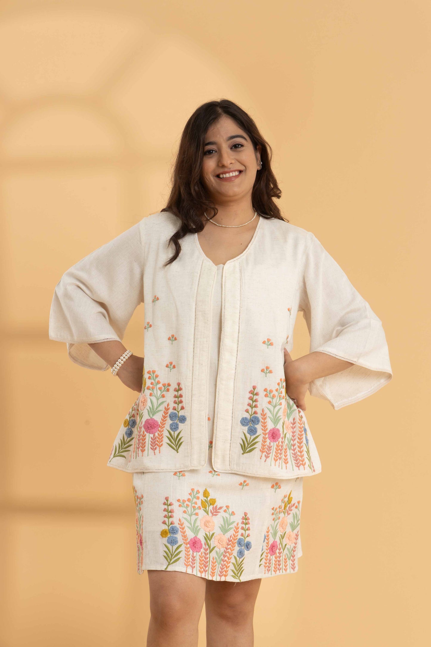 Florist Embroidered Jacket