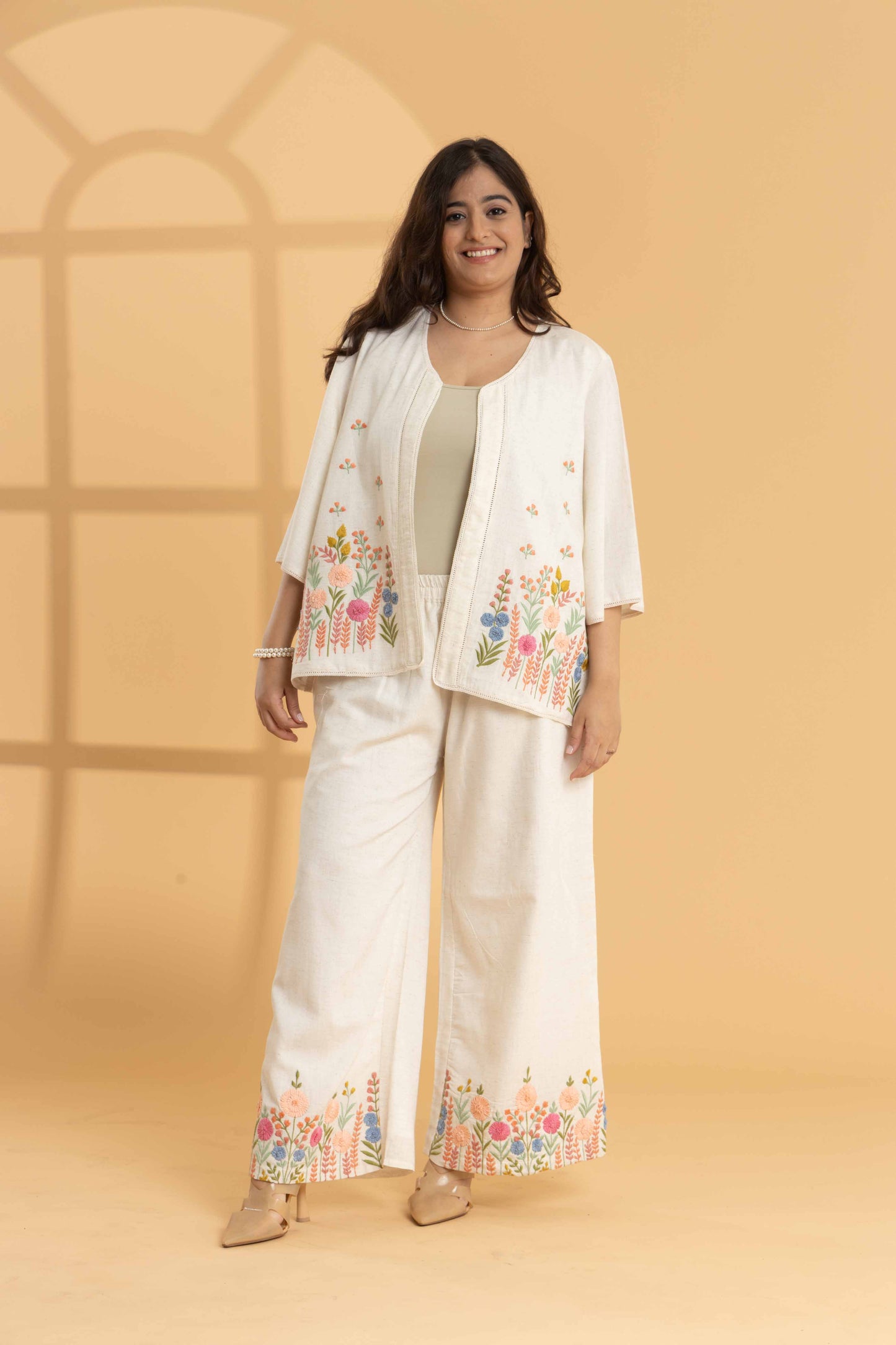 Florist Embroidered Jacket