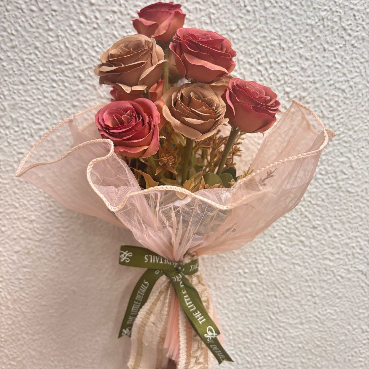 Elegant Handcrafted Rose Bouquet (singles)