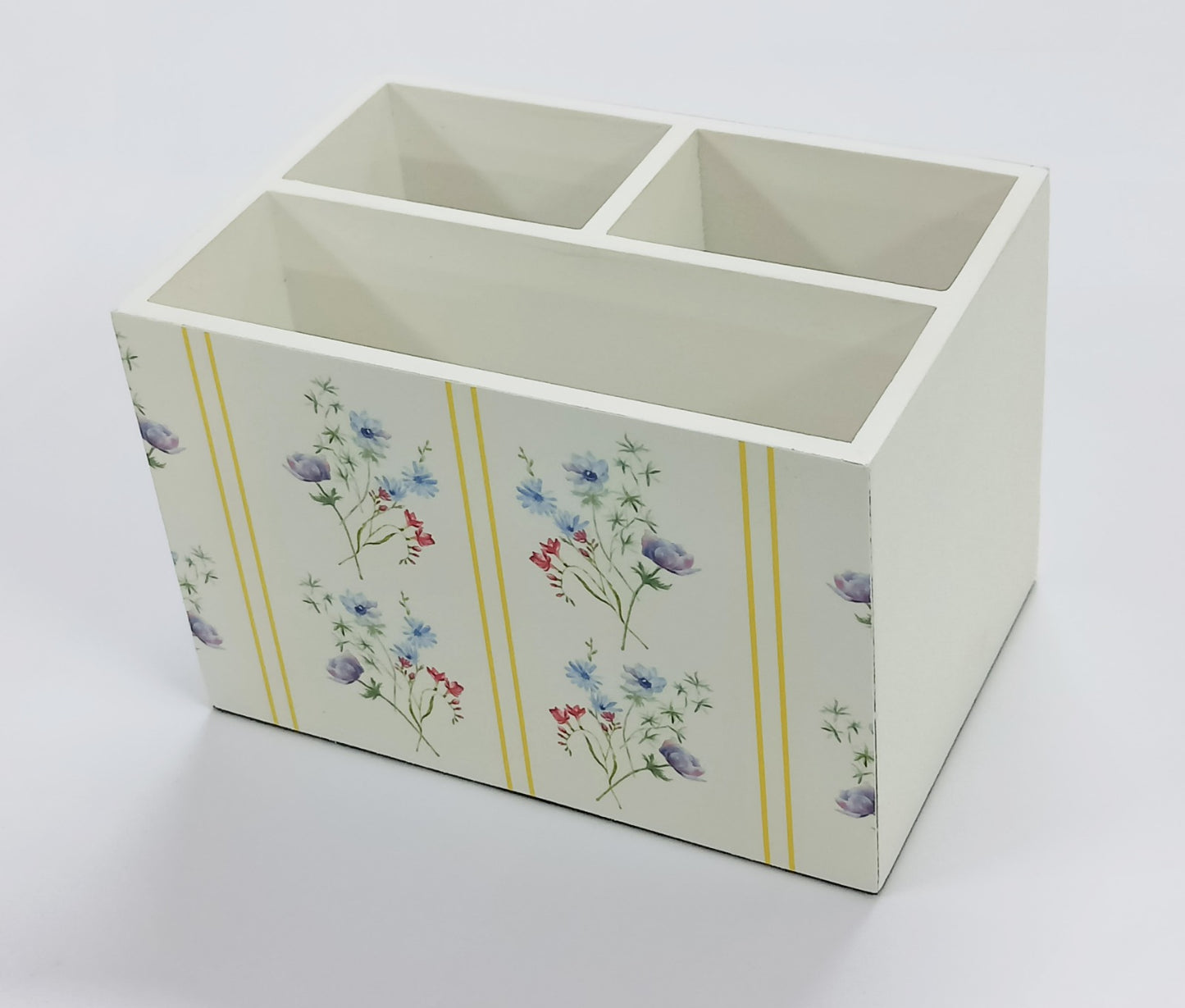 Serene Bloom Cutlery Caddy