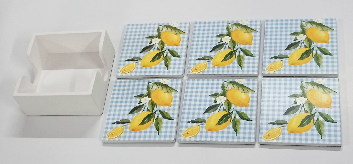 Tuscan Citrus Coasters