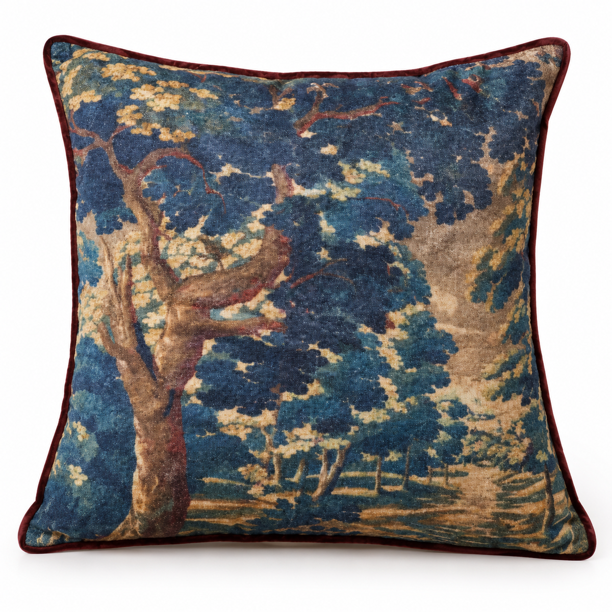 Vintage Forest Cushion Cover