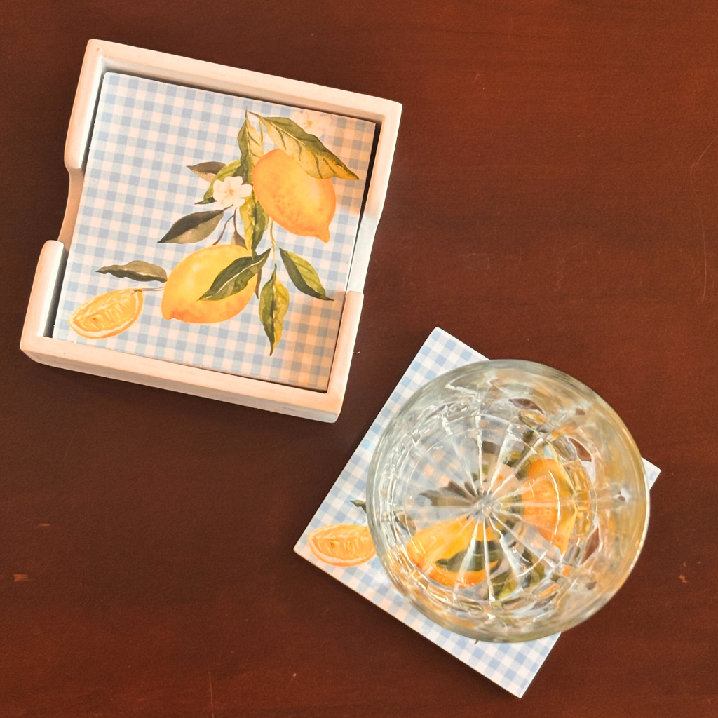 Tuscan Citrus Coasters