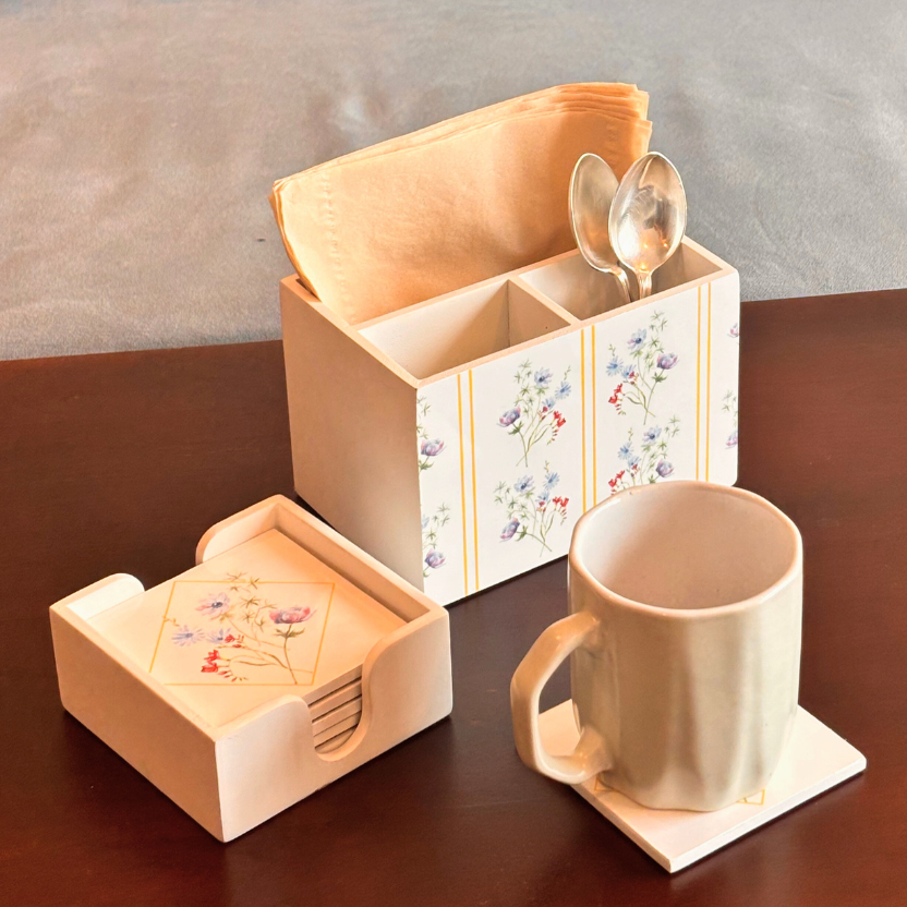 Serene Bloom Coasters