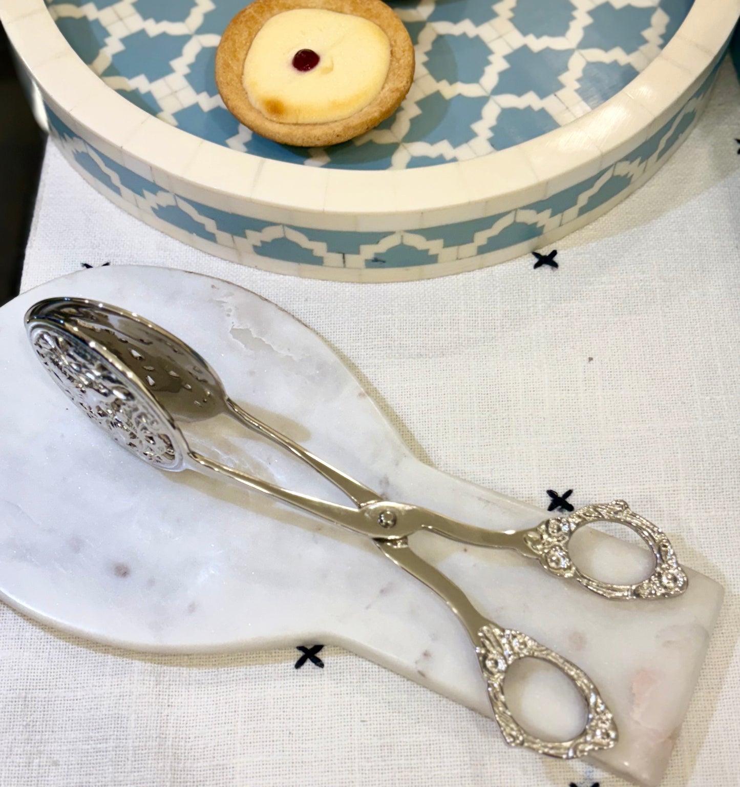 Silver Bloom Tongs