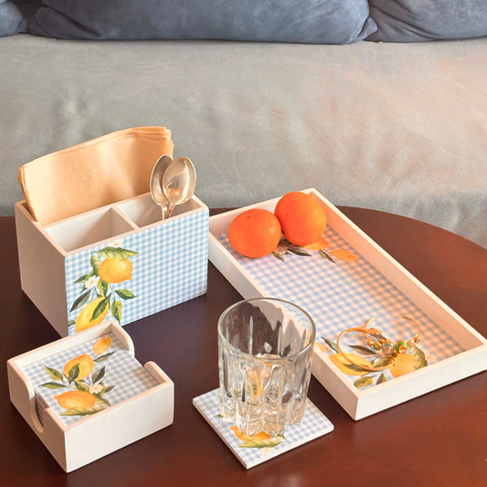 Tuscan Citrus Cutlery Caddy