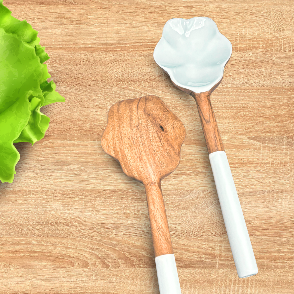 Bloom Salad Servers