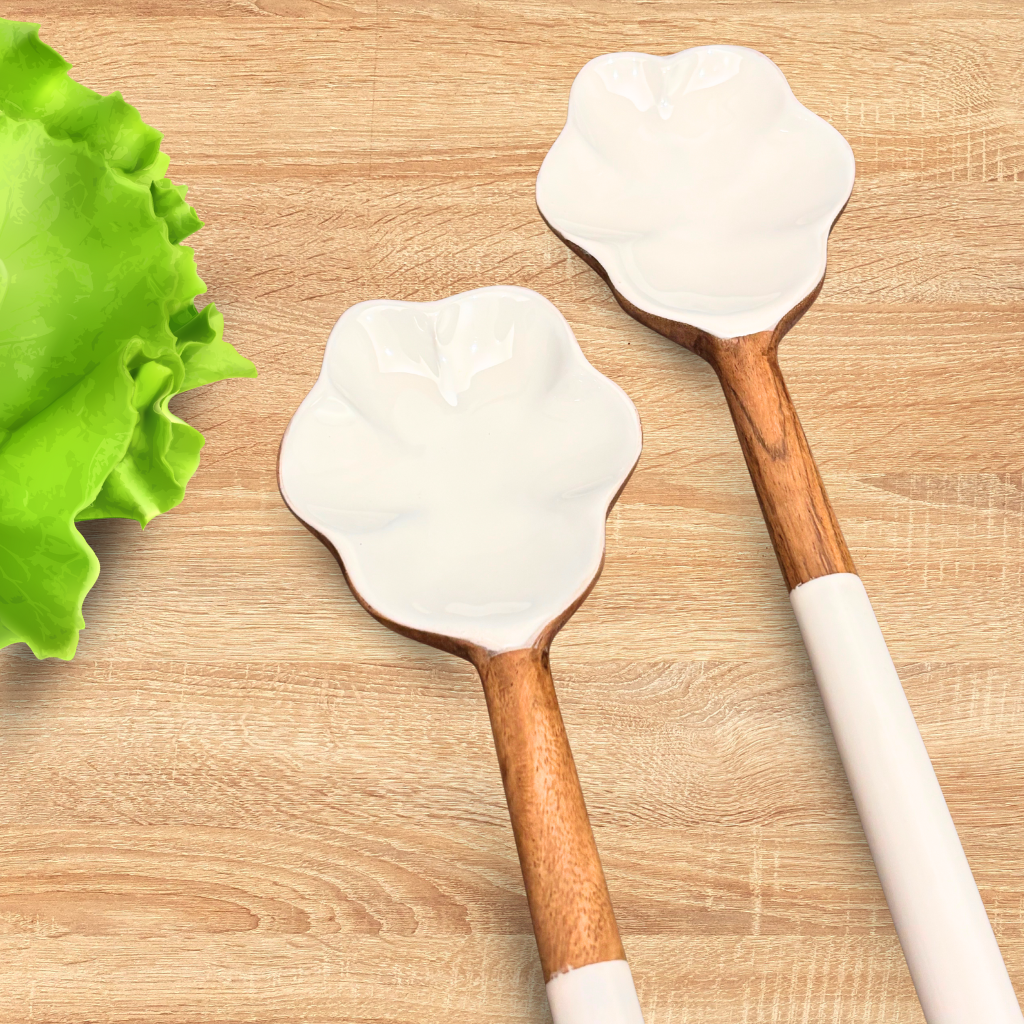 Bloom Salad Servers