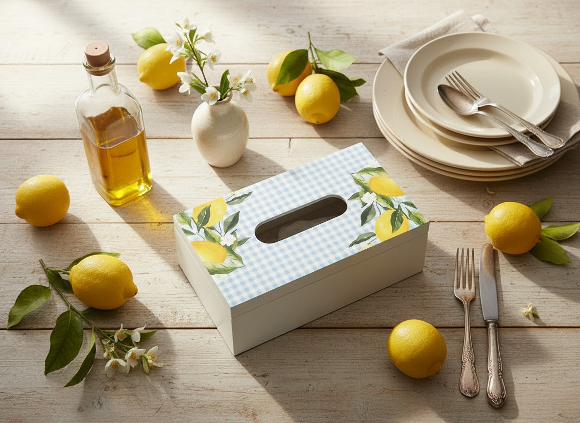Tuscan Citrus Tissue Box