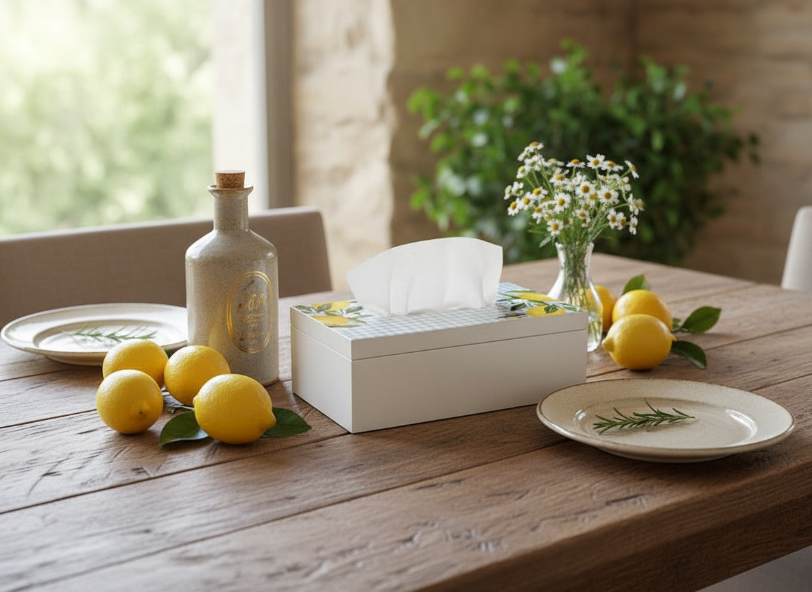 Tuscan Citrus Tissue Box