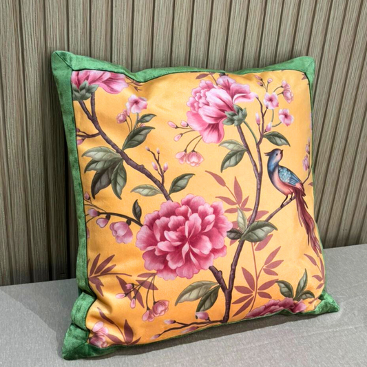 Enchanted Garden Floral Cushion cover