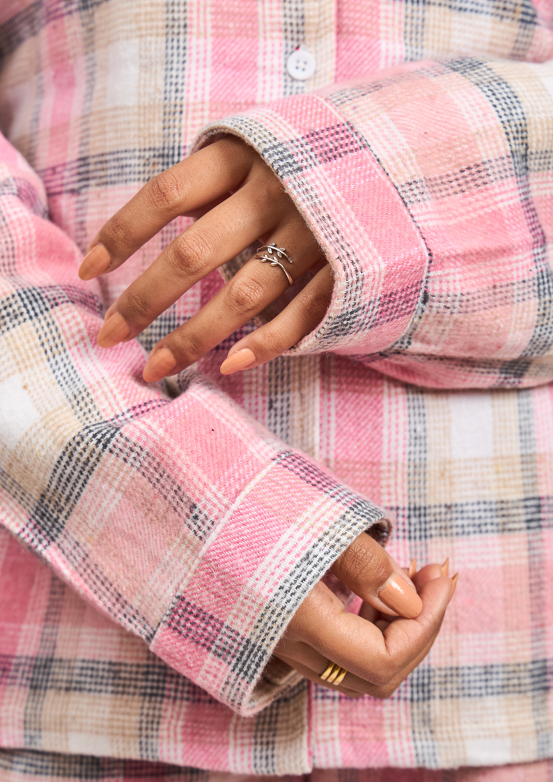 Candy Cane Check Pyjama Set