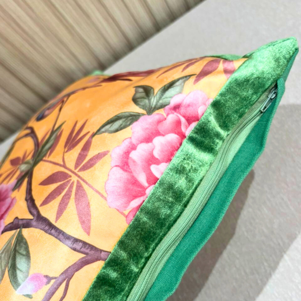 Enchanted Garden Floral Cushion cover