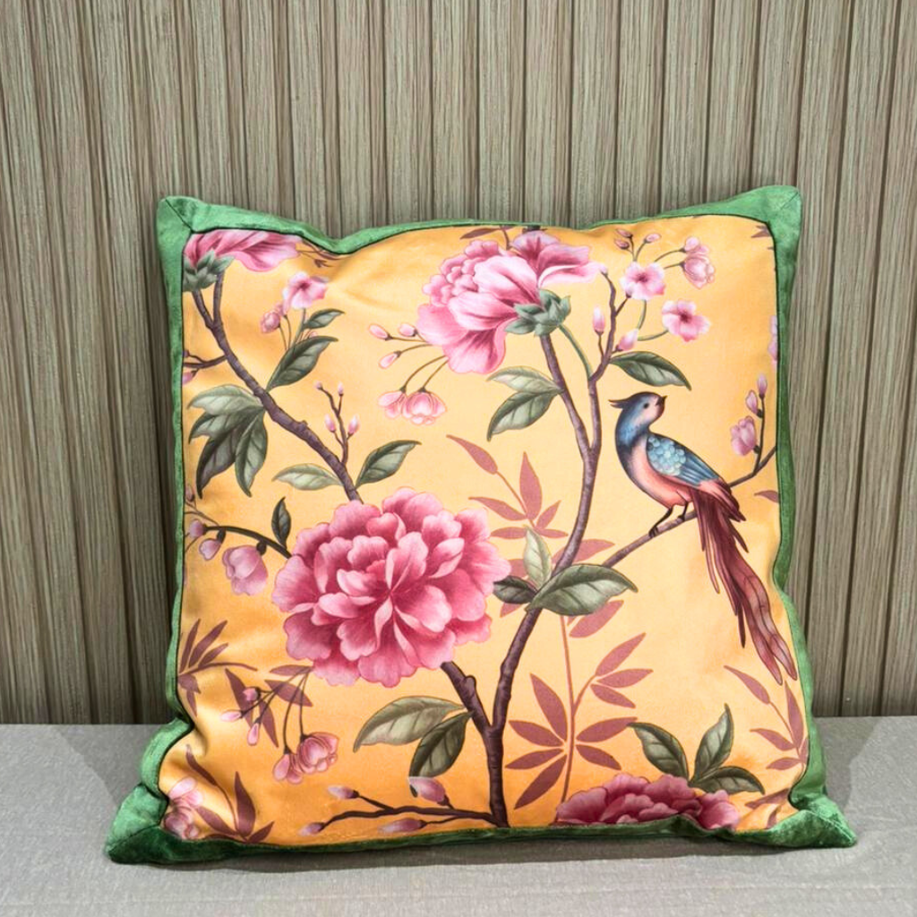 Enchanted Garden Floral Cushion cover