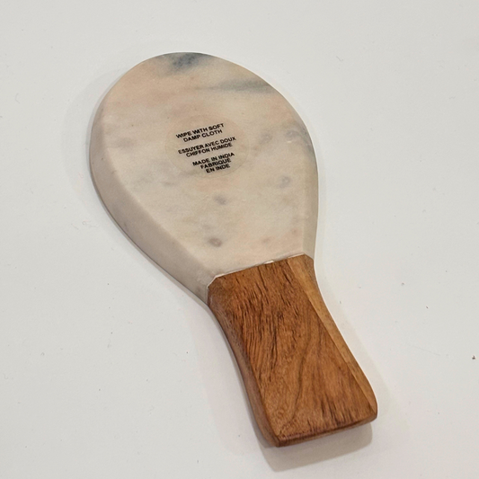 Marble Wooden Spoon Rest