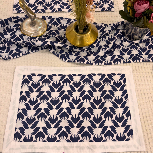 Blue Symphony Table Set