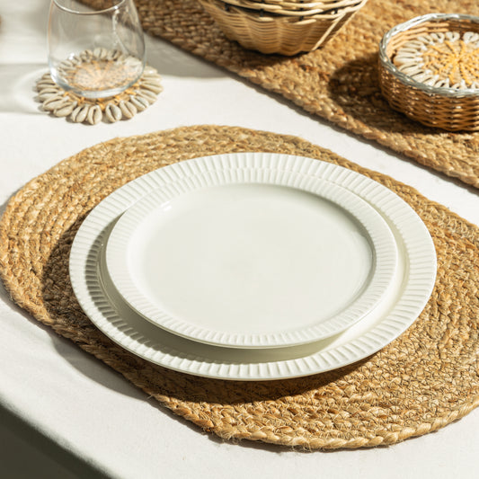 Natural Harmony Oval Placemats - Set of 2