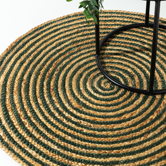 Natural Harmony Olive & Beige Rug