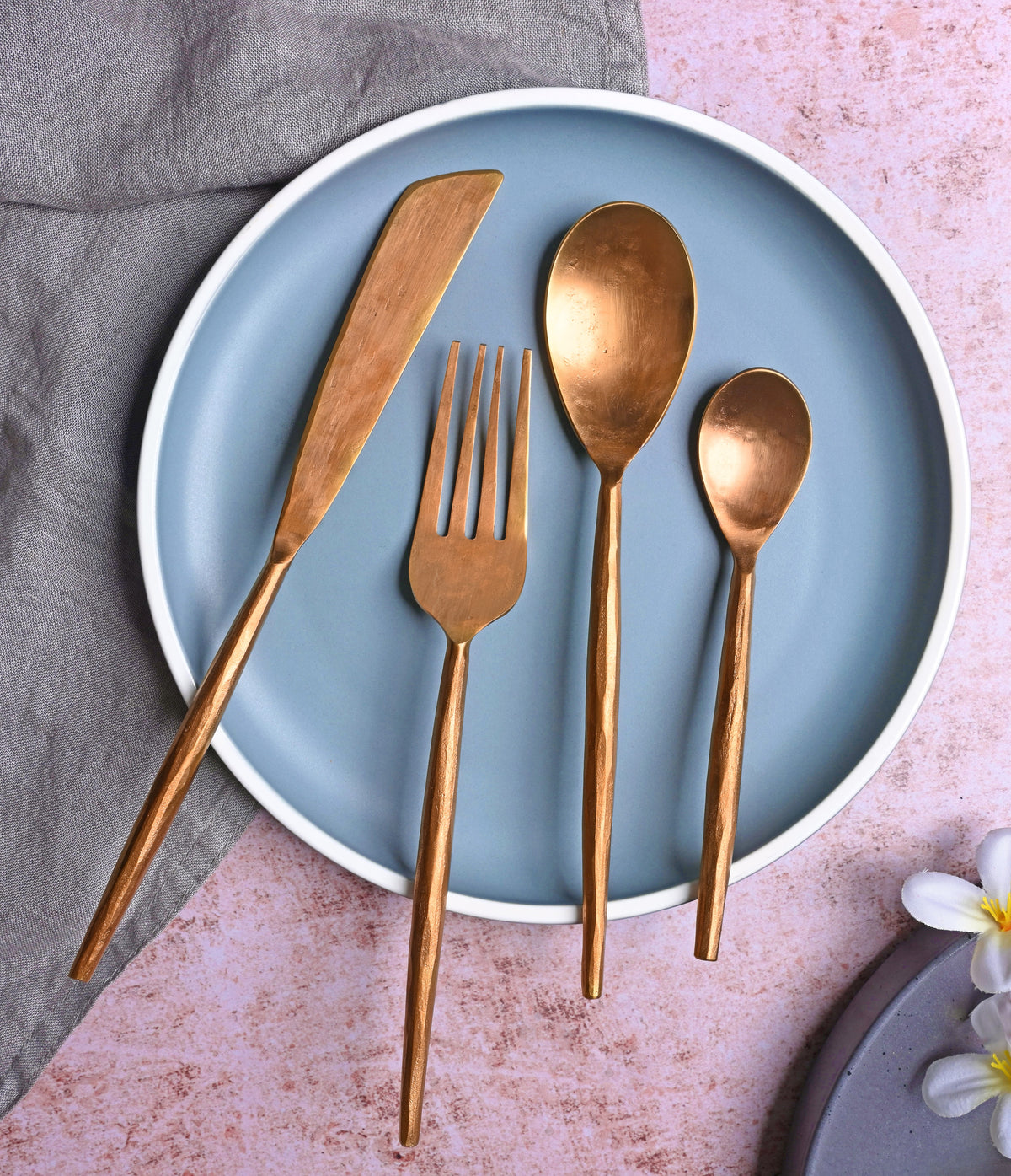 Sapphire Collection - Cutlery Set with Luxurious Pine Wood Gift Box ...