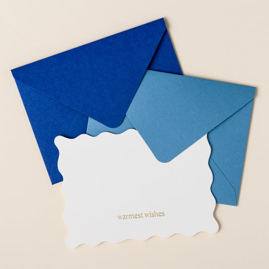 Blue Blossom - Set of 10 Notecards & Envelopes