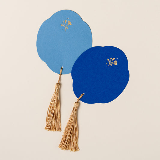 Blue Blossom - Set of 10 Gift Tags
