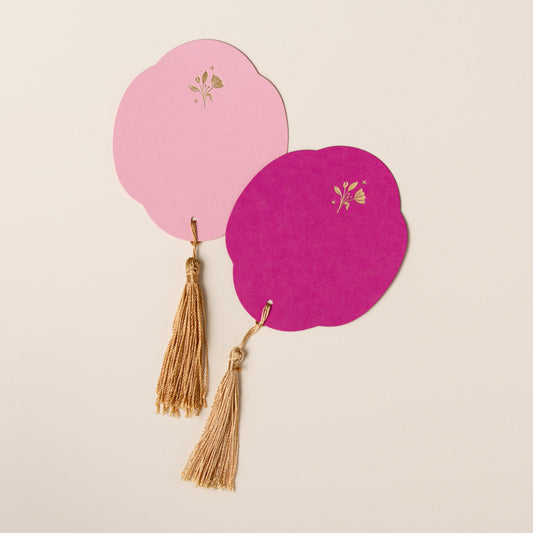 Pink Blossom - Set of 10 Gift Tags