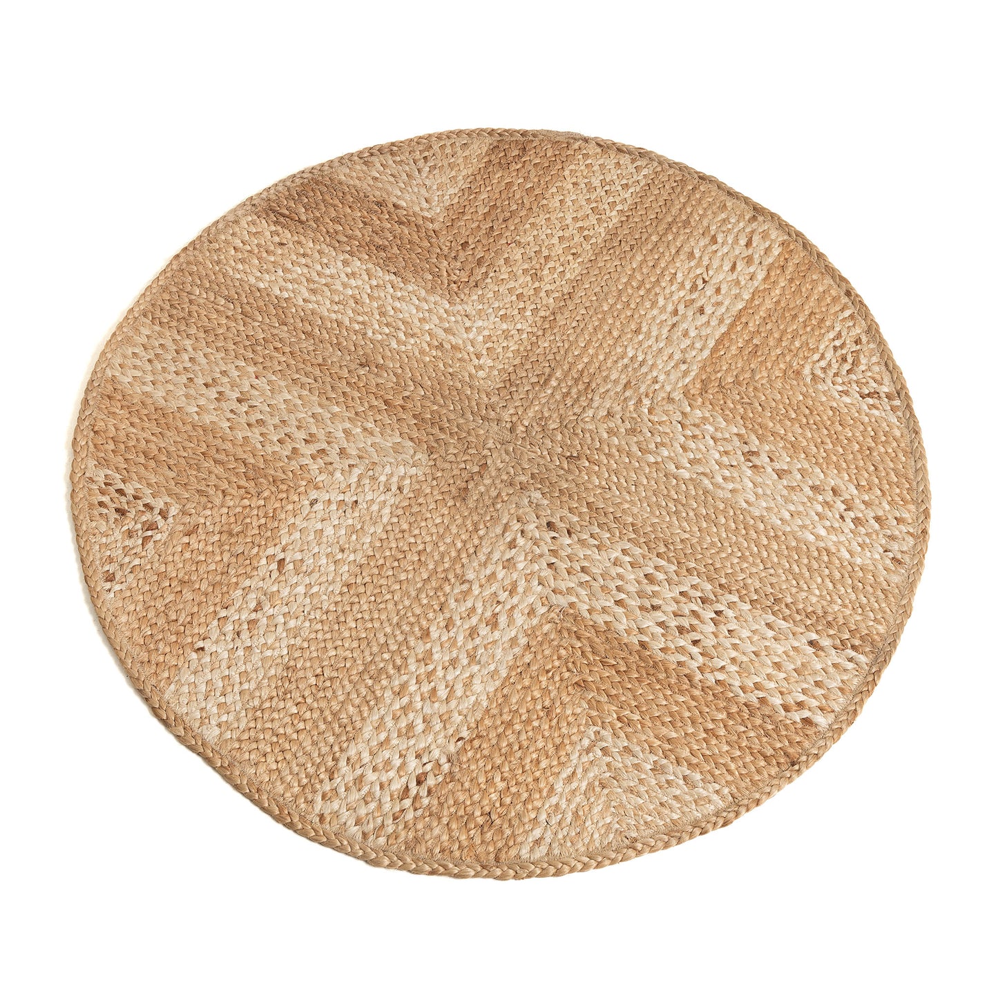 Natural Harmony Jute Border Round Rug