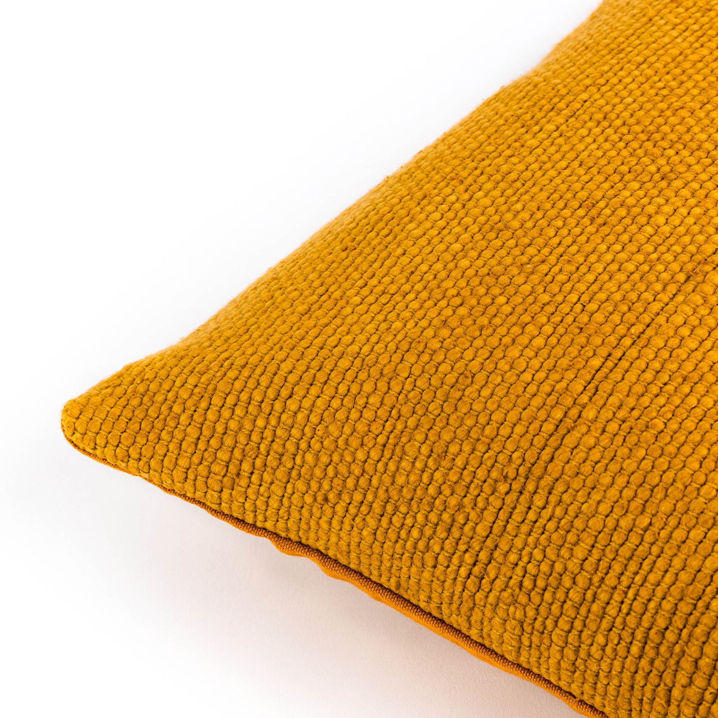 Moroccan Mustard Texture Cushion Cover