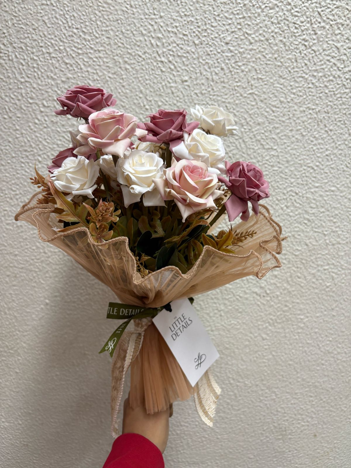 Elegant Handcrafted Rose Bouquet