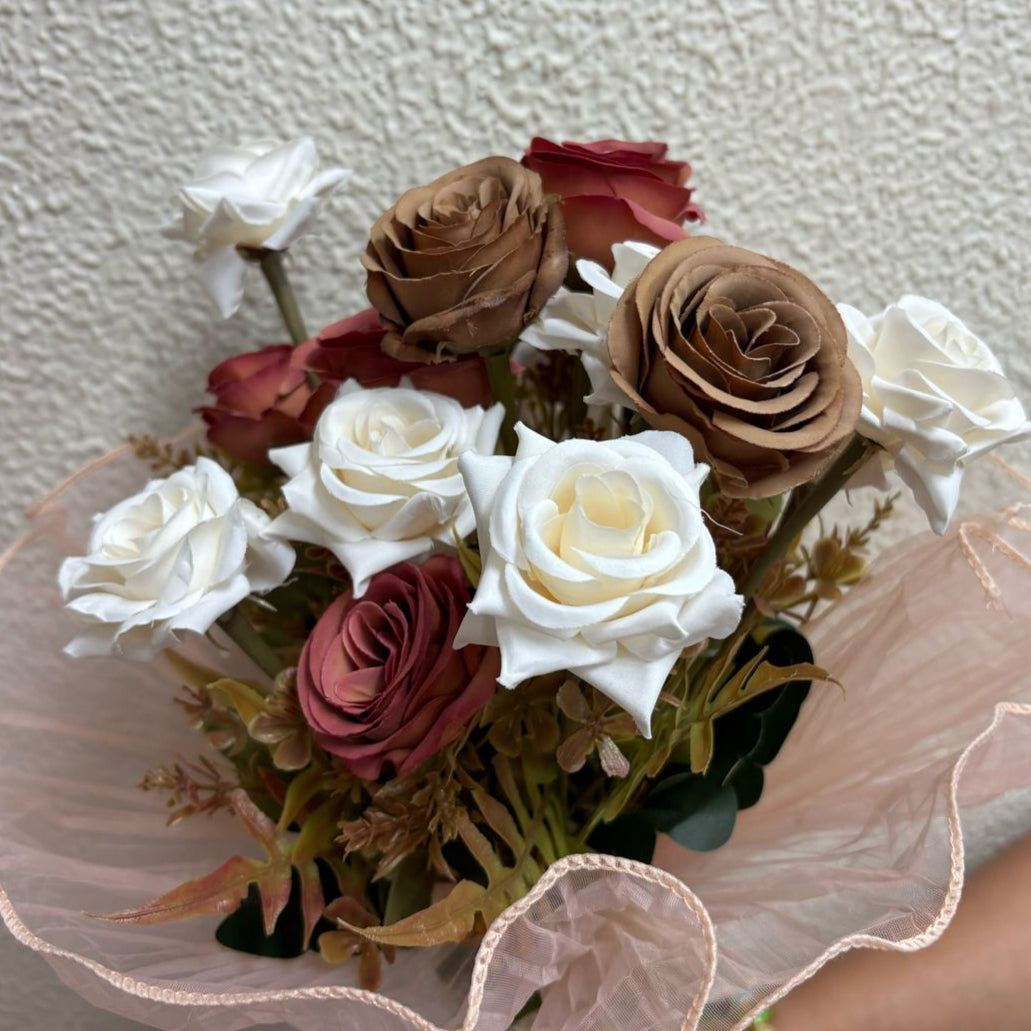 Elegant Handcrafted Rose Bouquet