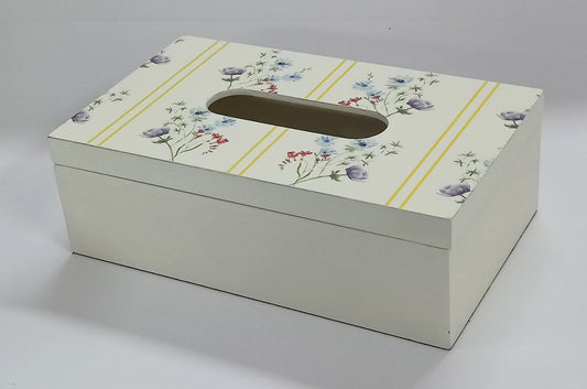 Serene Bloom Tissue Box