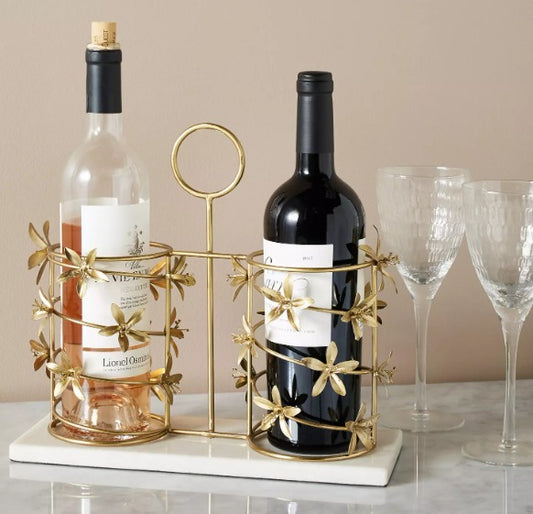 Gilded Gold Bottle Holder