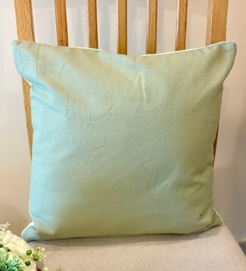 Verdant Bloom Velvet Cushion Cover